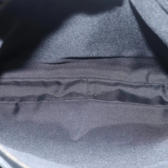 GUCCI Sherry Line GG Canvas Shoulder Bag Black White 001 4094 Auth mr271 - Picture 11 of 16